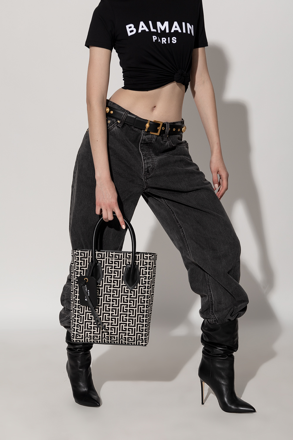 シューズ・サンダルその他 BY FAR Woman Shoes Black MWFHO021LL002BK001PL BK001 Maxine Sandal Crystal - BLACK – SHOE THE BEAR - COM